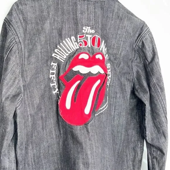 The Rolling Stones 50 Year Denim Jacket - Picture 5 of 6